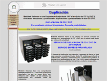 Tablet Screenshot of duplicaciondvdcd.mediatek.es